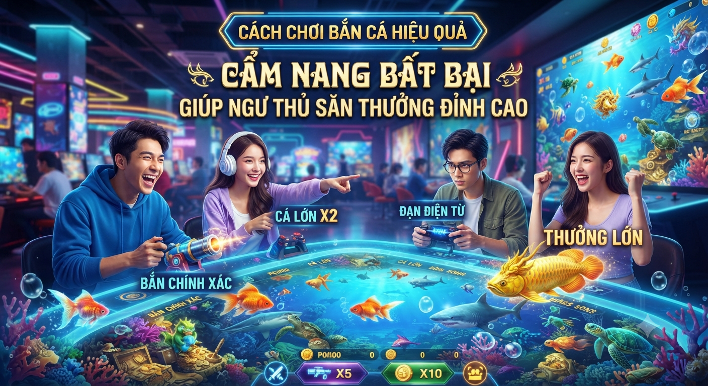 cách chơi bắn cá hiệu quả